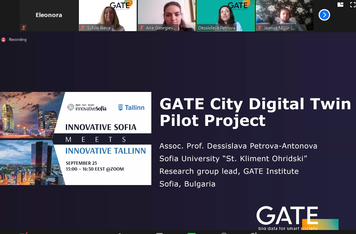 GATE Institute’s flagship projects presented at the Innovative Sofia