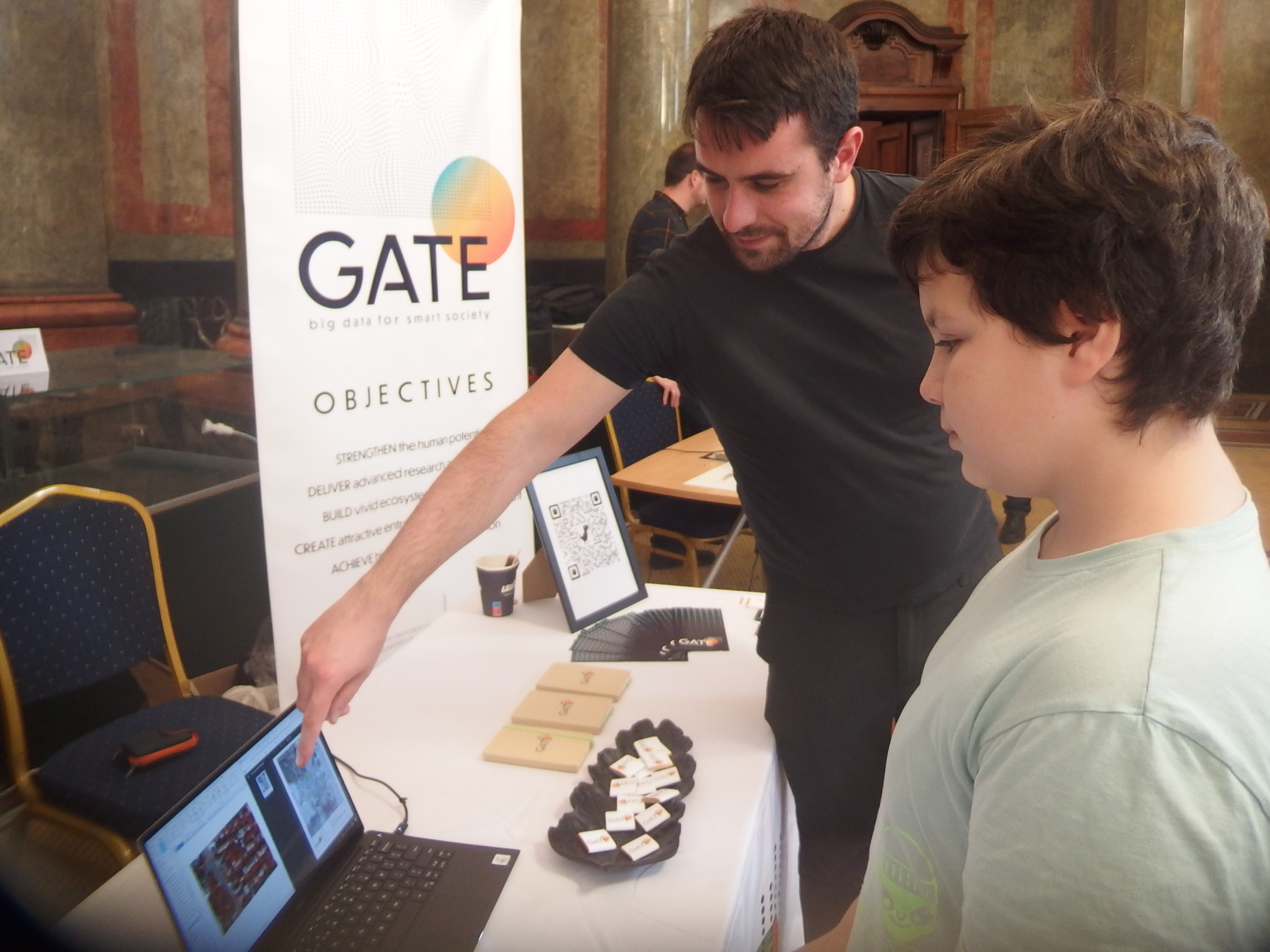 GATE showcased scientific results at the Researchers’ Night Gate
