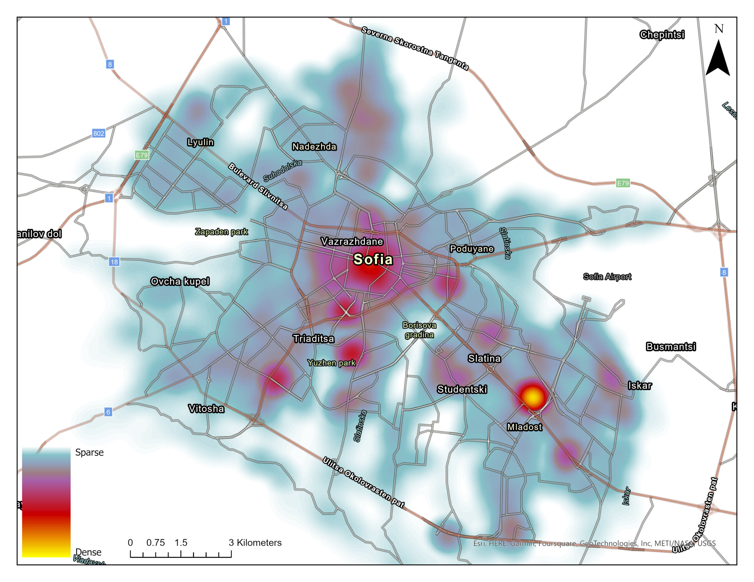 GATE researchers created the first Energy atlas of Sofia Gate